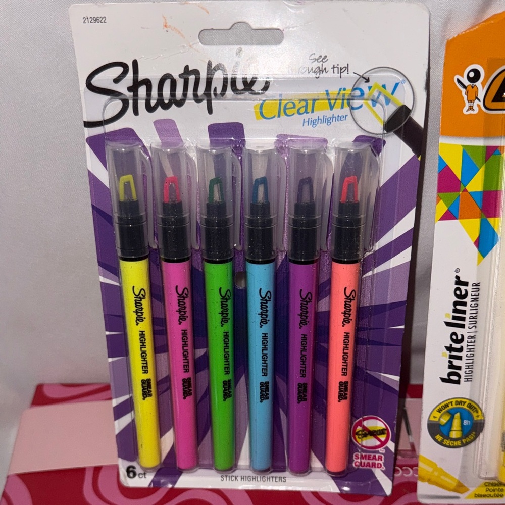 Sharpie and BIC Highlighter Sets Multicolor - Picture 4 of 7